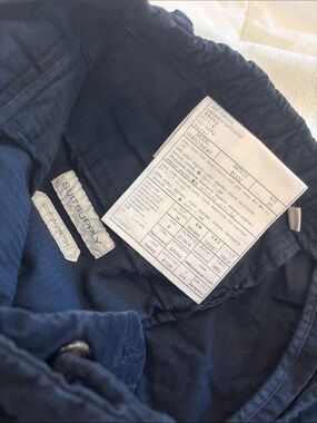 Suitsupply Navy Elastic-Waist Porto Short Pants